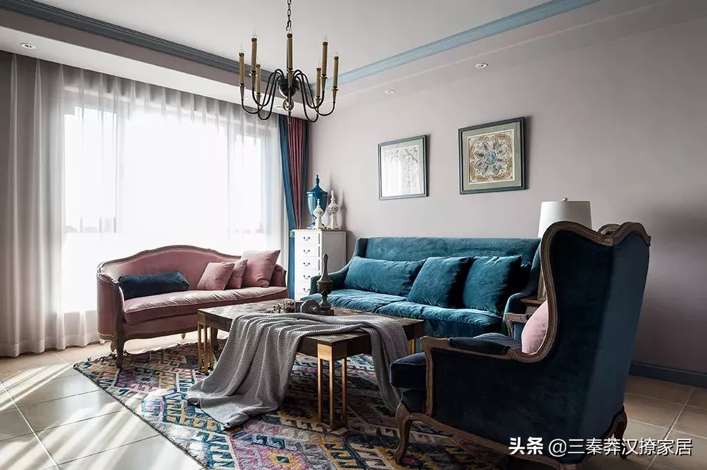 她家的美式古典风，优雅韵味尽显奢华气质