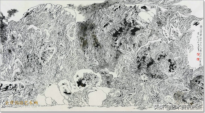 生命的纹理 心灵的气象-刘克仁先生山水画近作展