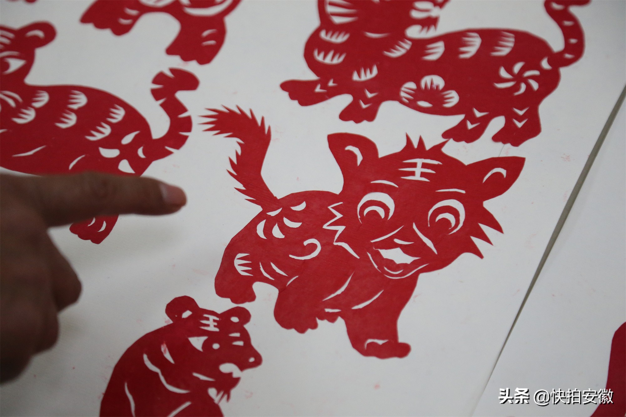 虎年画虎迎新春（虎年的新年词语）