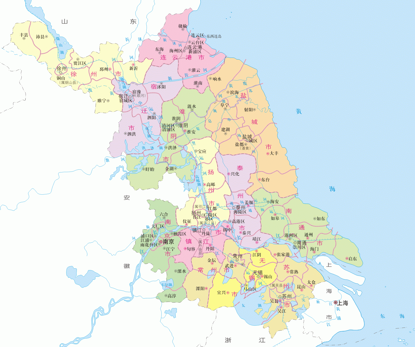 2024年江苏省各市GDP排名出炉！谁是领头羊？看看你家乡进步了吗？