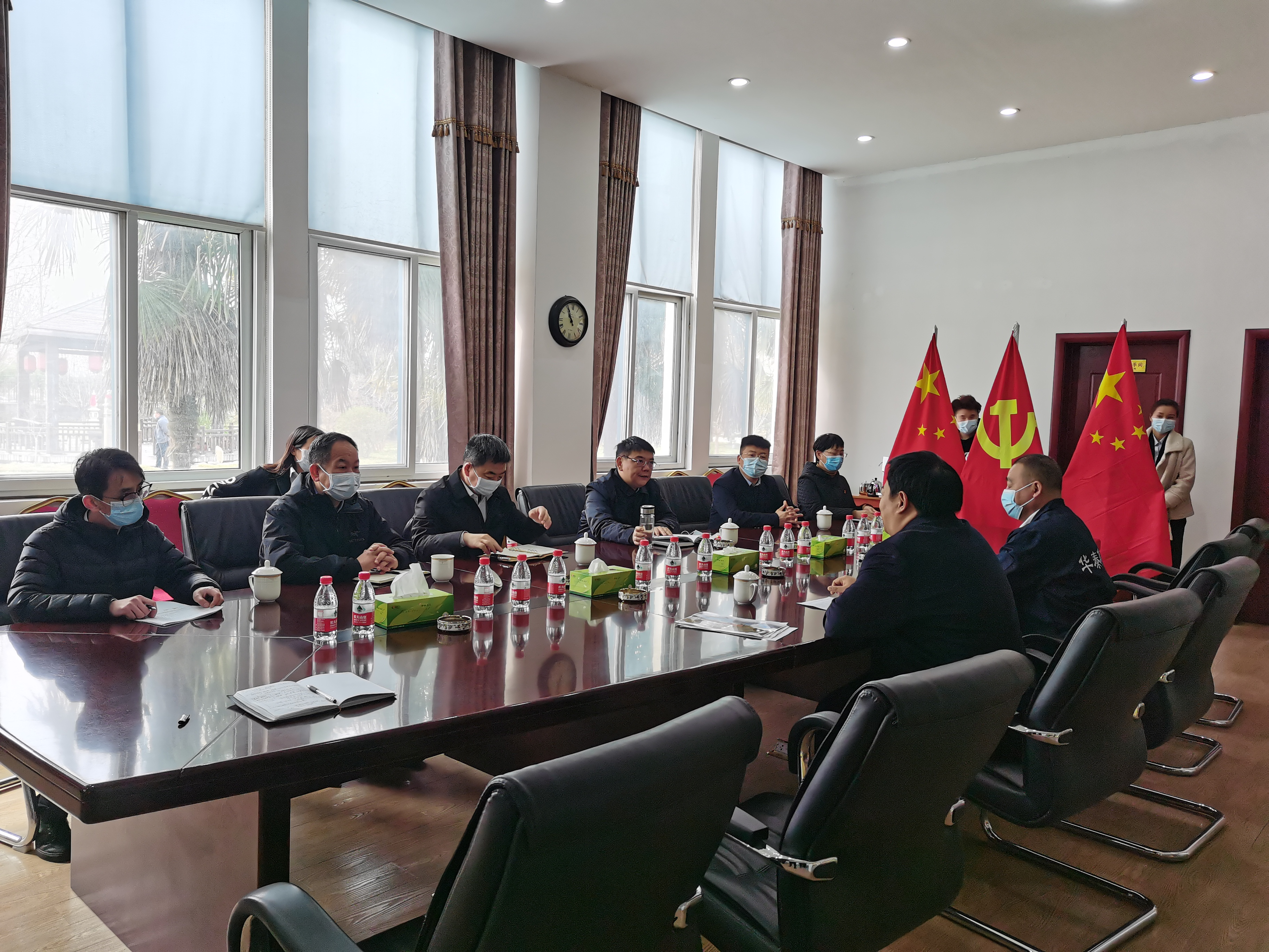 滑县县委副书记、县长陆志杰莅临华泰智能装备集团调研