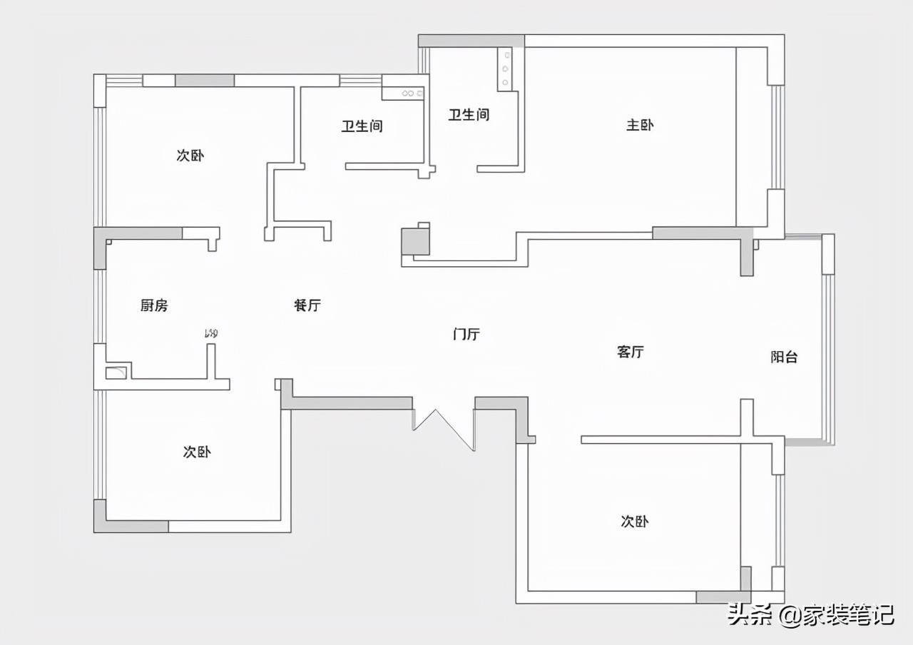 金华夫妻的高级场面，全屋现代风装修，仅客厅就圈粉无数，有品位