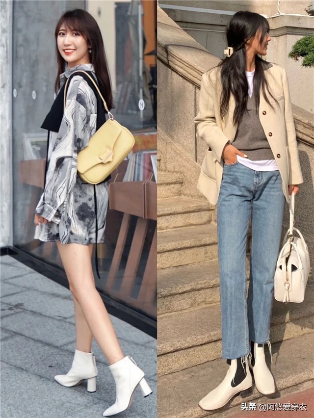 扔掉你的马丁靴吧！今年流行这“3种”靴子，158女生穿更洋气显高