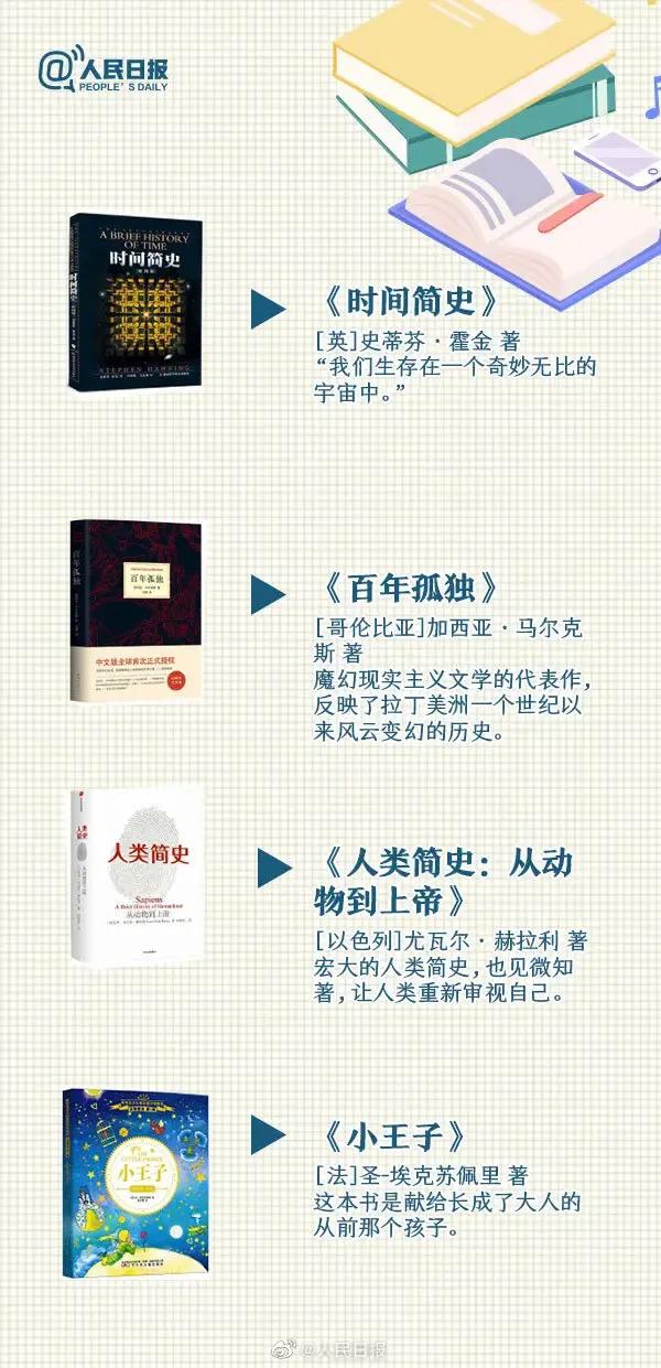 人民日?qǐng)?bào)推薦讀和收藏的40本好書