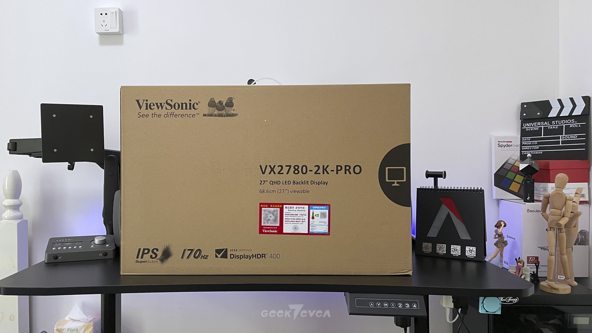 电竞好用日常也爽的小金刚显示器，优派VX2780-2K-PRO分享