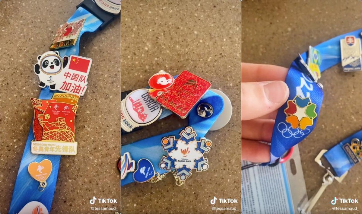 刚回去就开始想念中国，冬奥运动员们纷纷晒出这些珍贵藏品，800万TikTok网友赞叹