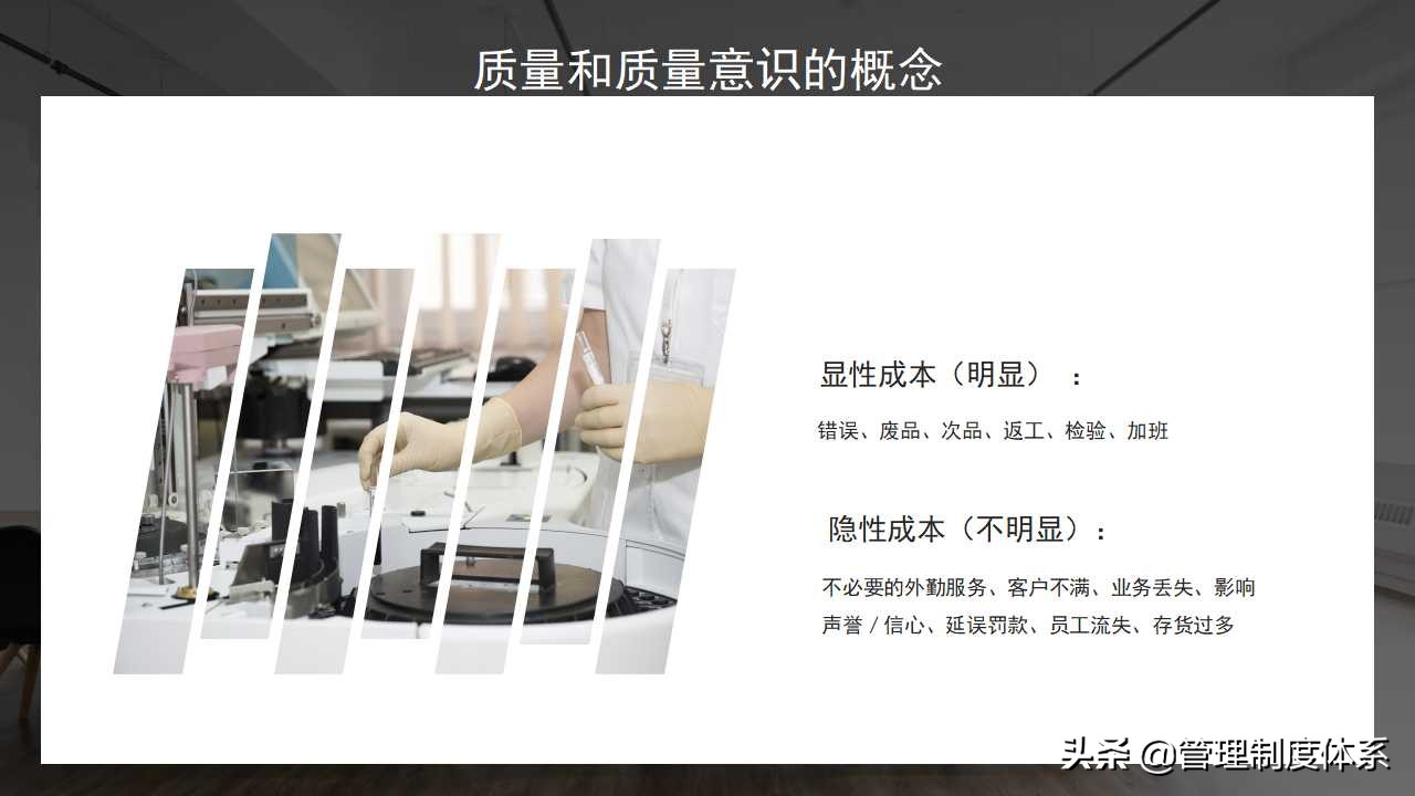 提升员工质量意识员工培训企业培训（33页）