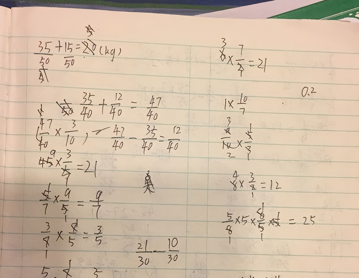 中学生"学霸草纸"走红,老师看见连连称赞,自律体现在细节里