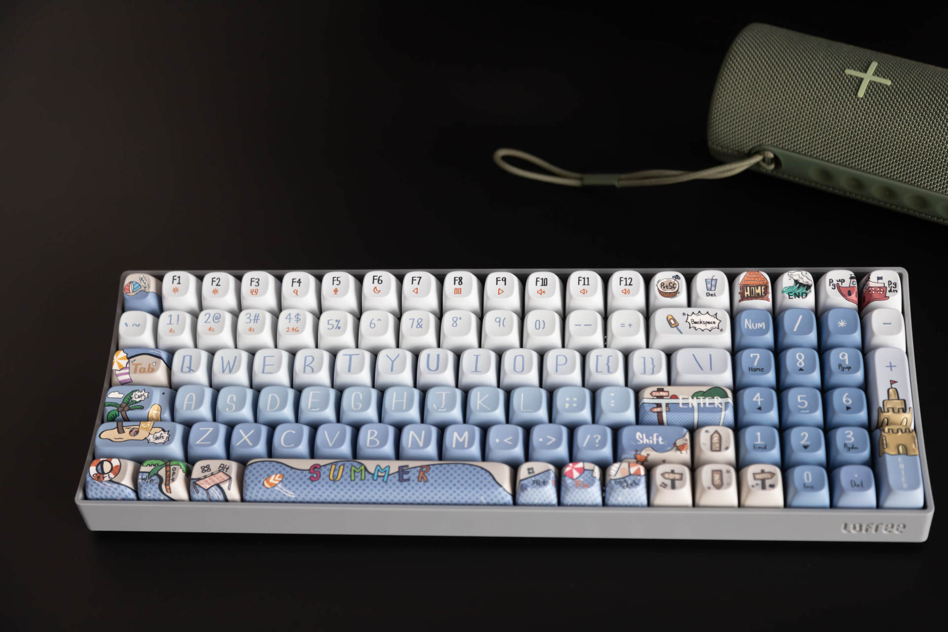 桌面拯救者夏日入侵者计划小翘键盘