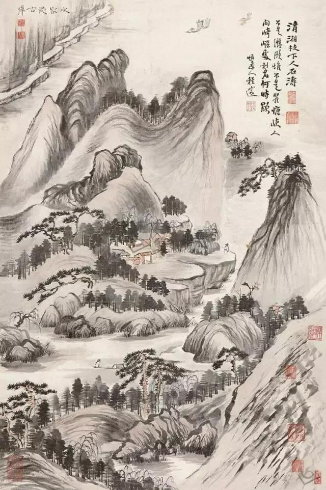 唐伯虎、郑板桥、任伯年、吴昌硕等中国十大名画家画集（珍藏版）