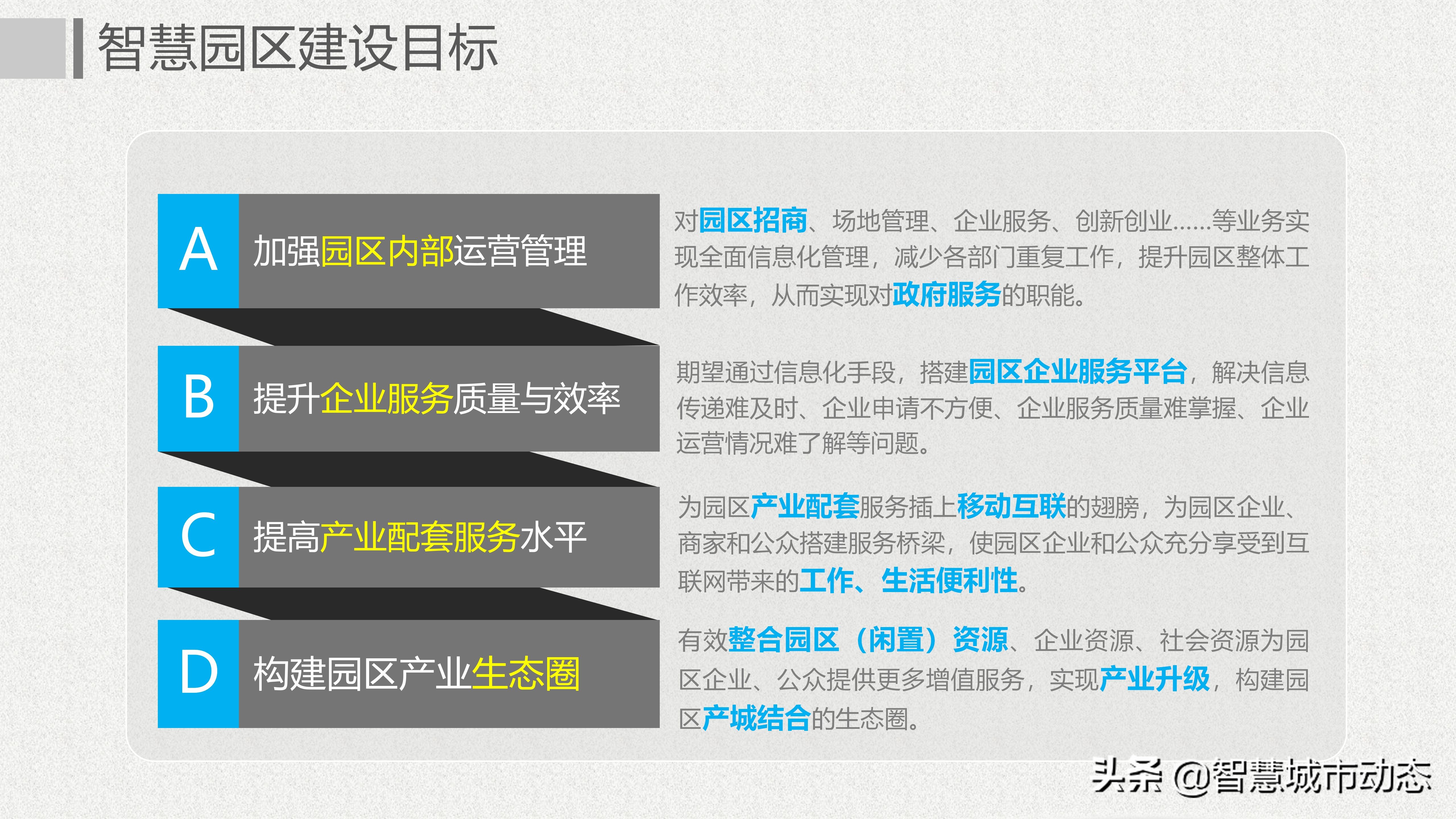 64页智慧园区建设规划方案—解锁互联网：智慧园区运营新模式