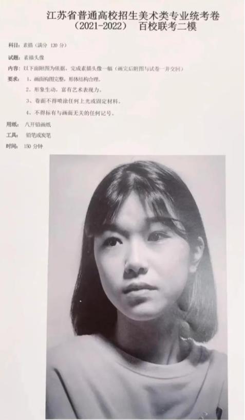 这真是灵魂画手！江苏美术联考低分试卷曝光，网友：66分是个坎