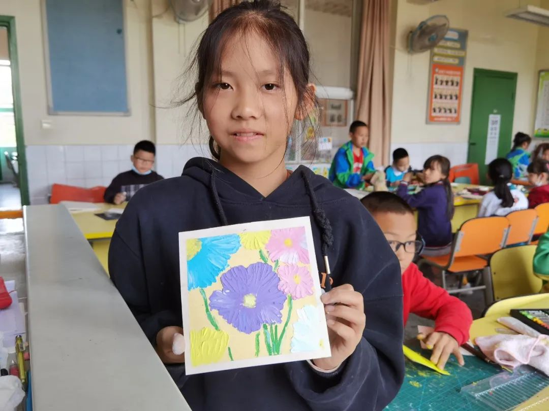 周末托管 彩绘童心｜双流区九江小学彩绘童心社团开展得有声有色