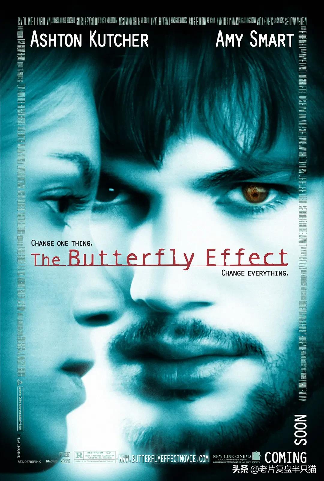 无限穿越电影《蝴蝶效应》，最后穿越回了母亲的娘胎里自杀