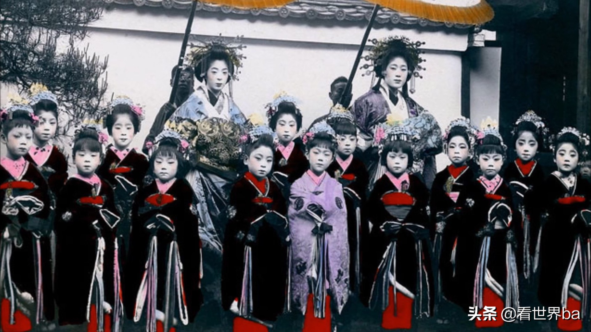 日本第一花魁写真复原图流出 很多男人为一睹芳容 不惜散尽家财 天天看点