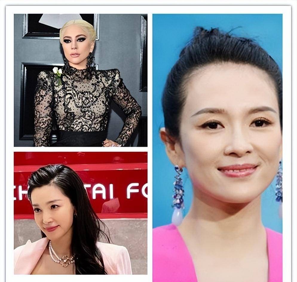 16对中外明星同框,耀眼的“东方美”不输国际咖,举手投足皆风情