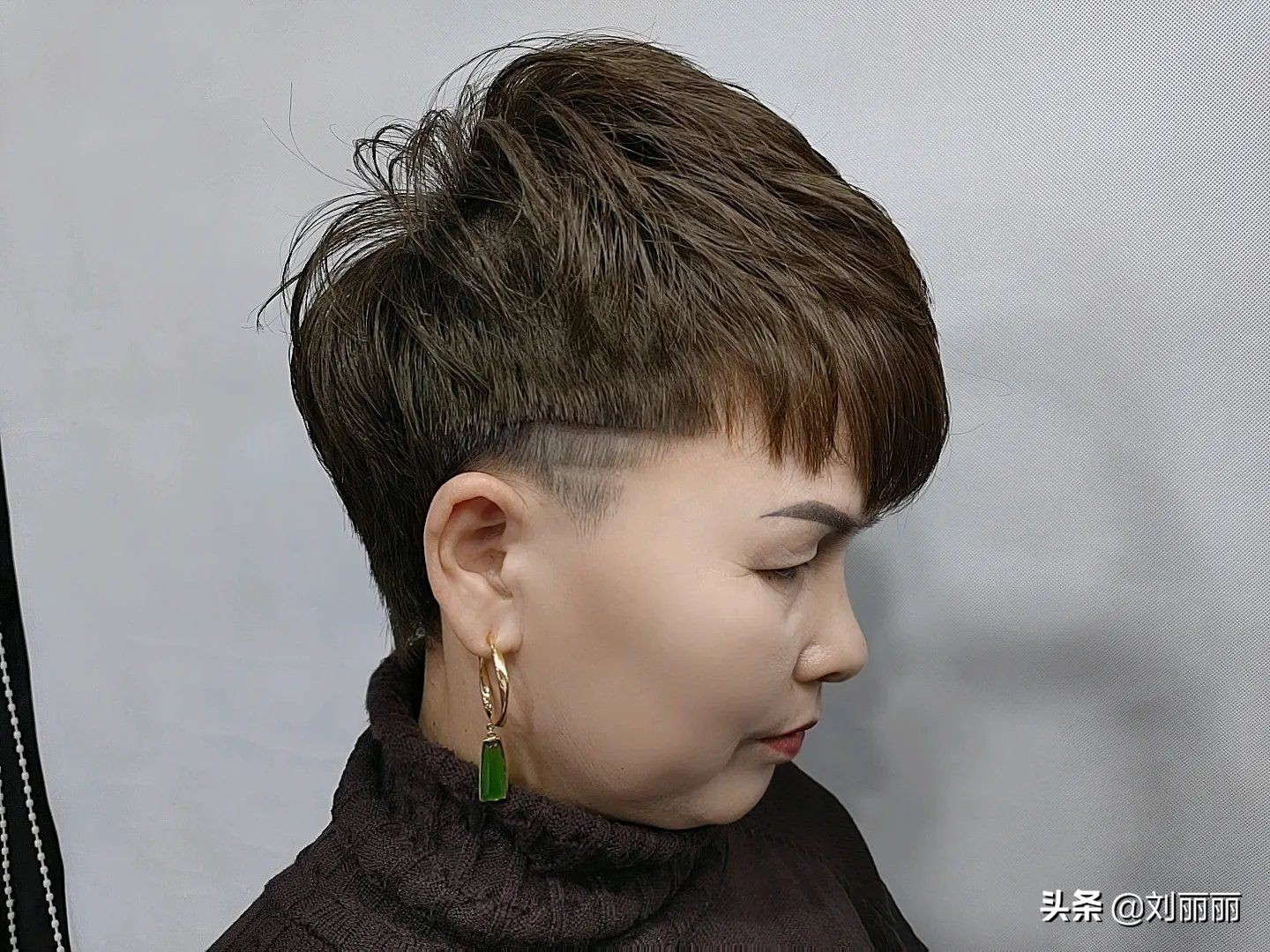 天热剪短发最火,特别是这3种女性,剪完都很美