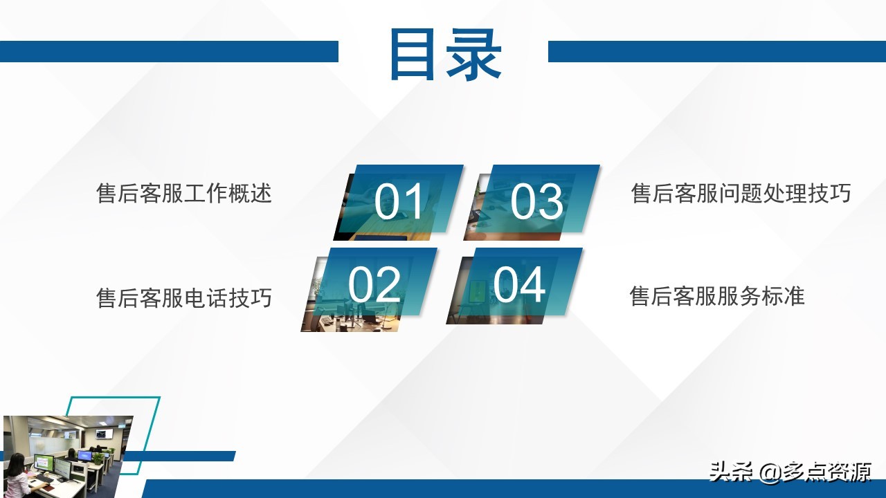 《售后客服沟通技巧》培训课件分享，共32P