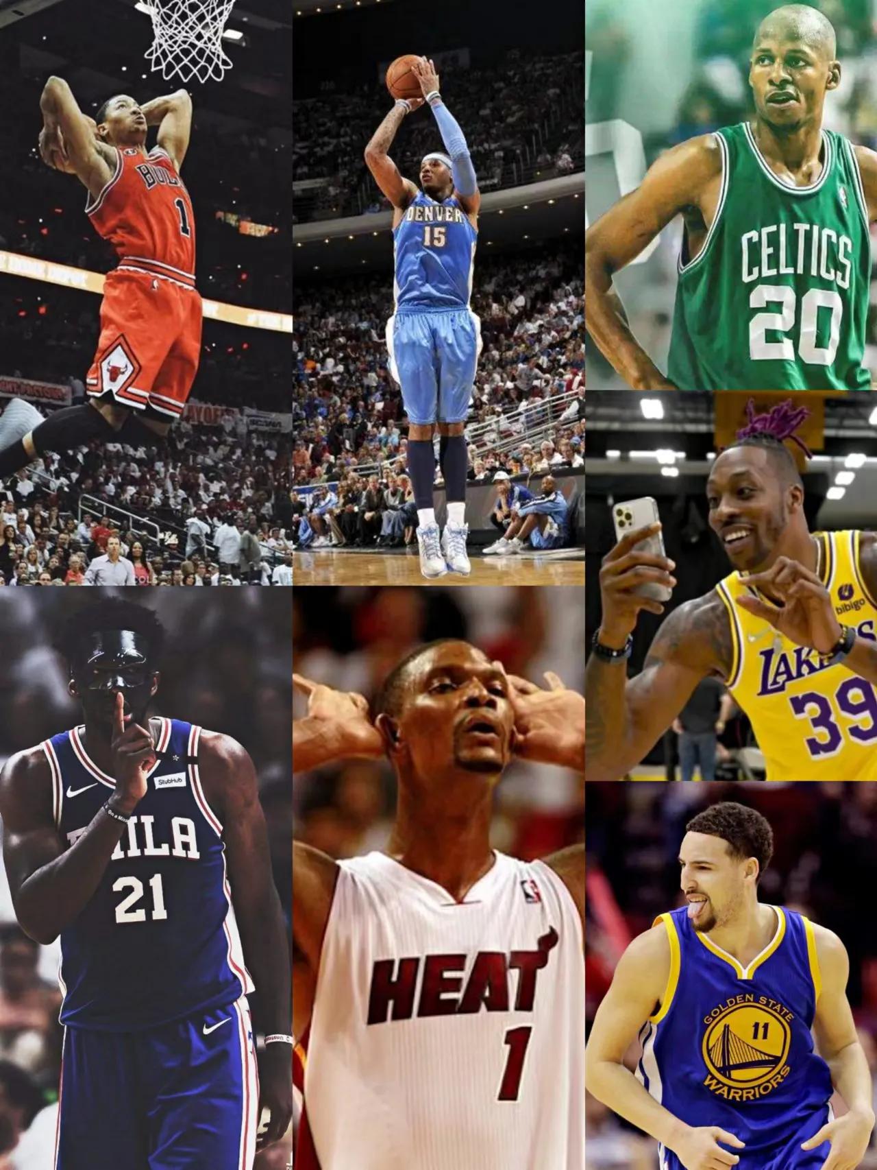 nba最著名的球星有哪些(NBA近23年30大球星排名)