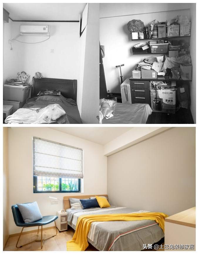 [裝修設計]95㎡老破小堆滿雜物無處站腳，設計師狂打17㎡收納櫃，煥然一新