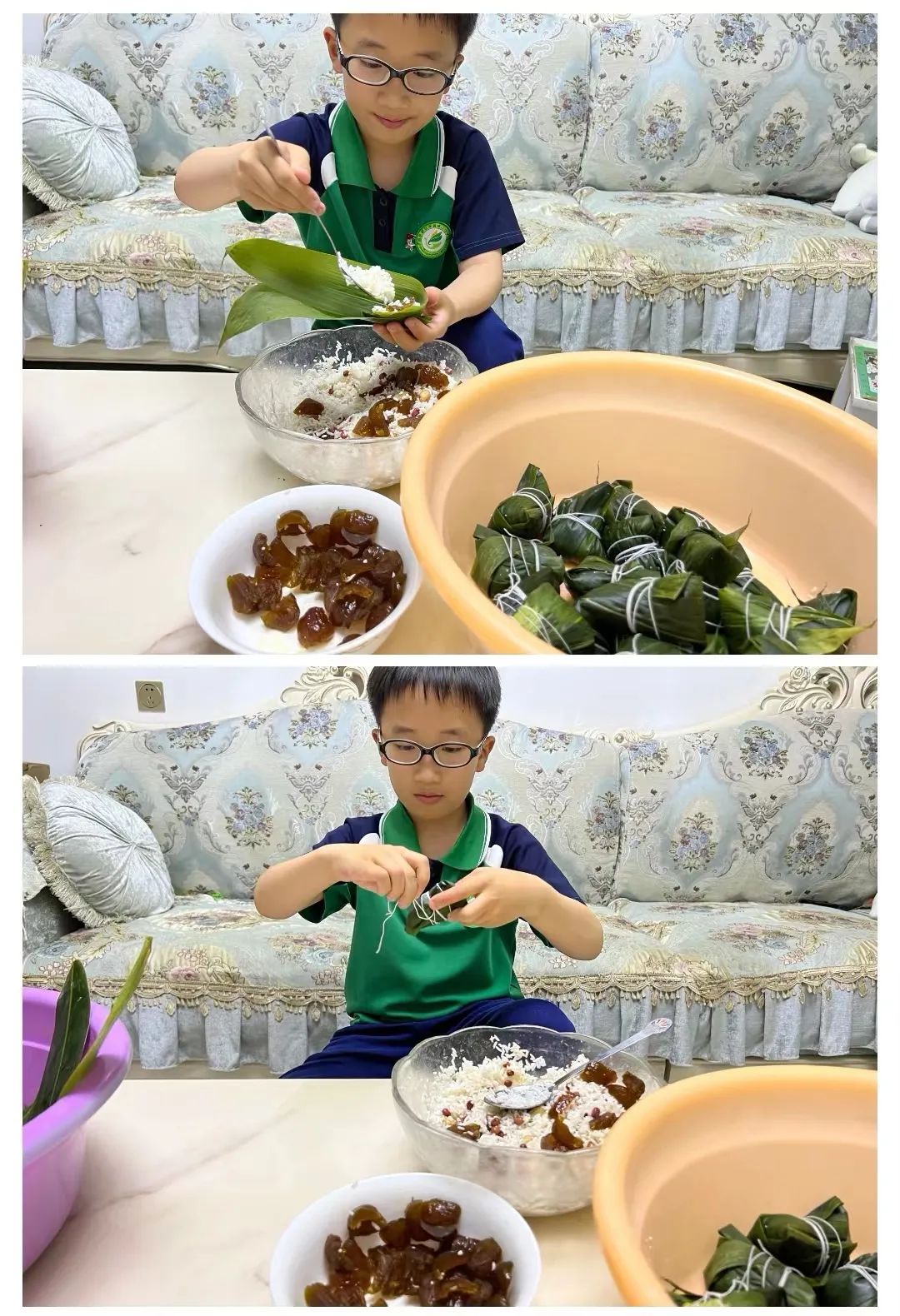 鄭東新區(qū)龍翼第二小學(xué)：一粽濃情 粽葉飄香(圖8)