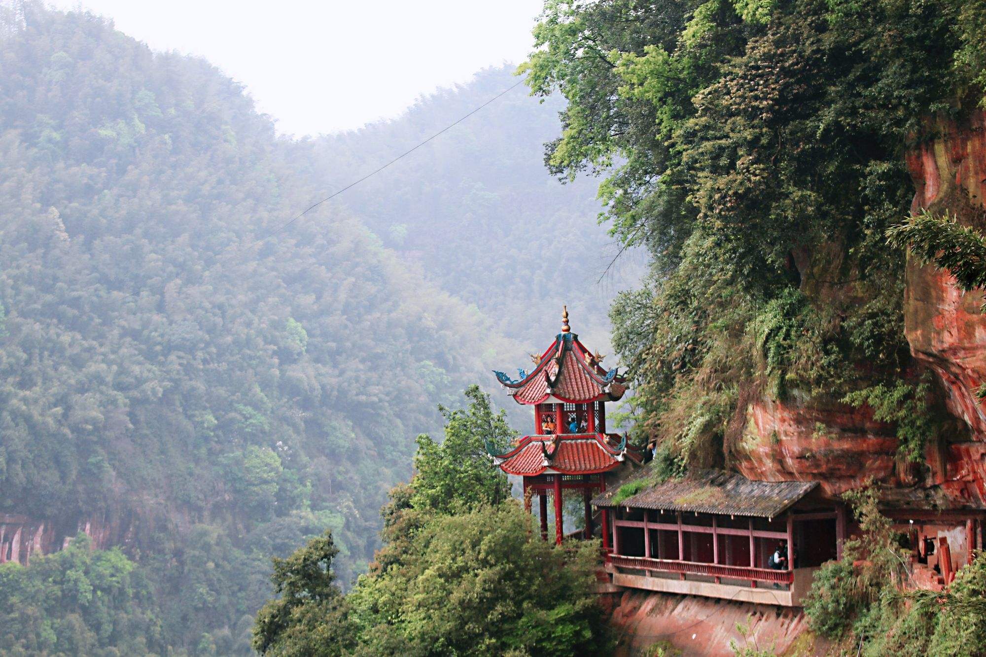 蜀南竹海周边景点图片