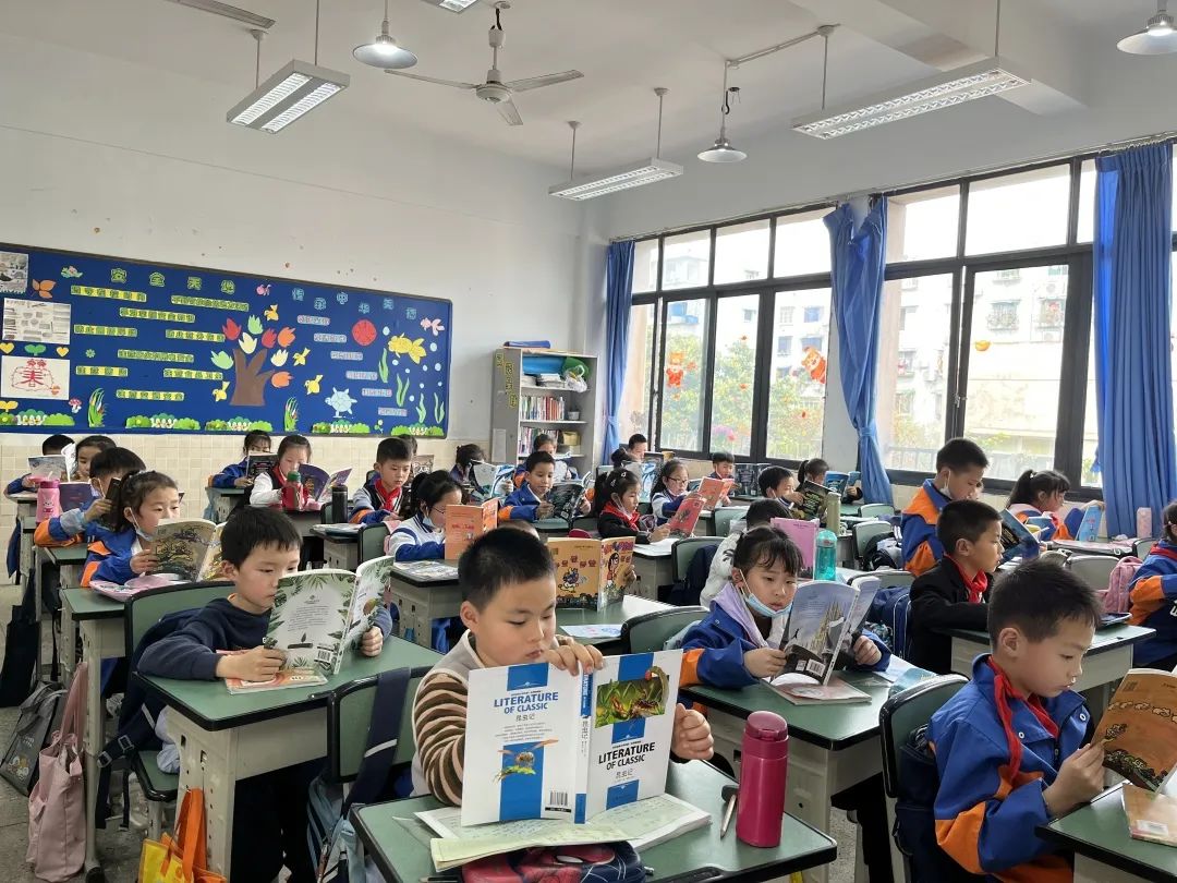 书香润泽生命 阅读成就未来｜记成都市双流区棠湖小学之书香班级