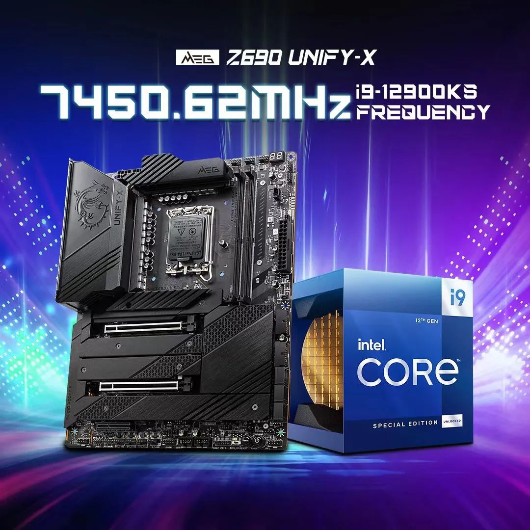 英特爾 i9-12900KS 正式開賣，微星團隊將其超頻至 7.45GHz
