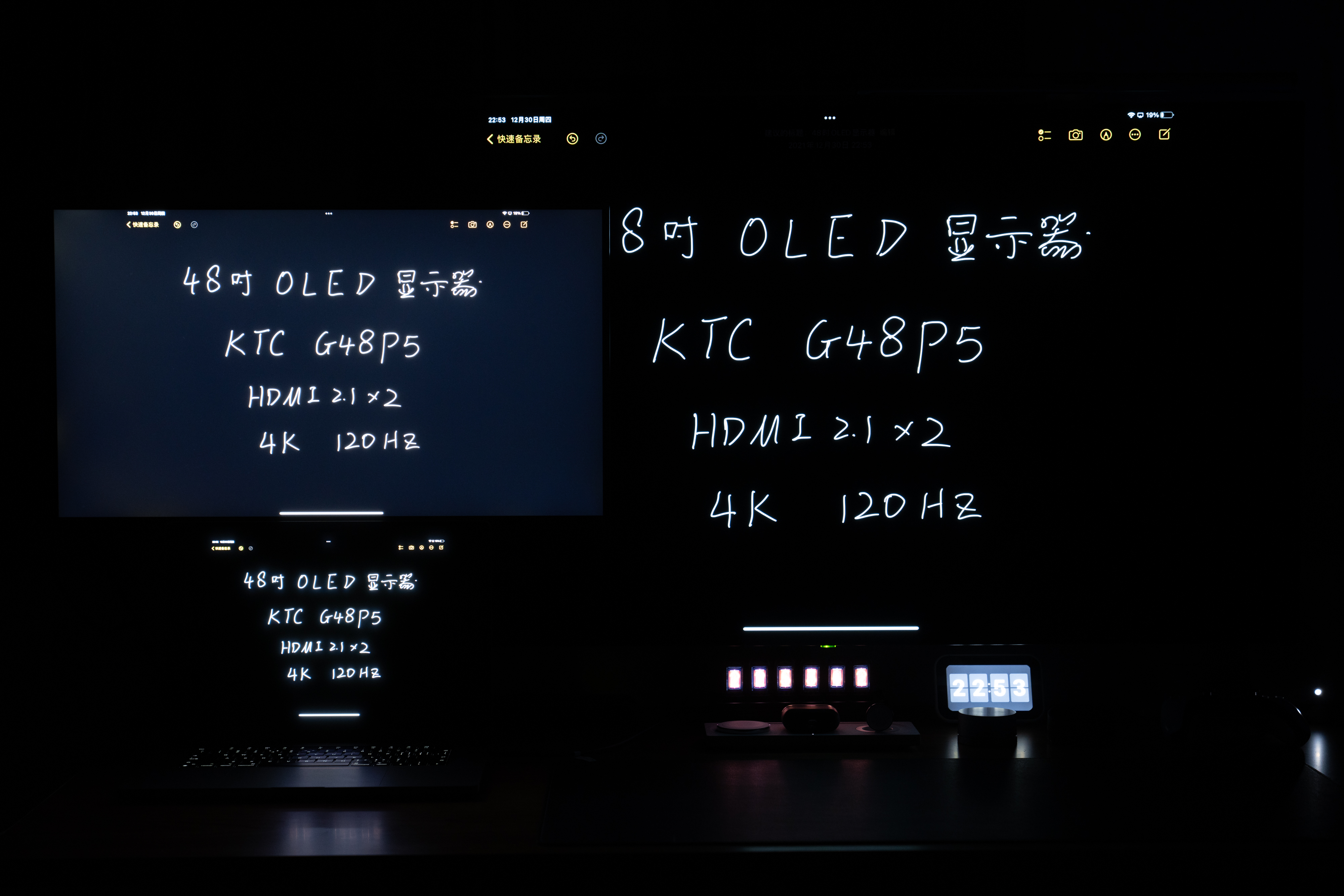 比電視還爽的48 吋OLED 桌面電競巨屏，KTC G48P5 顯示器測評詳解