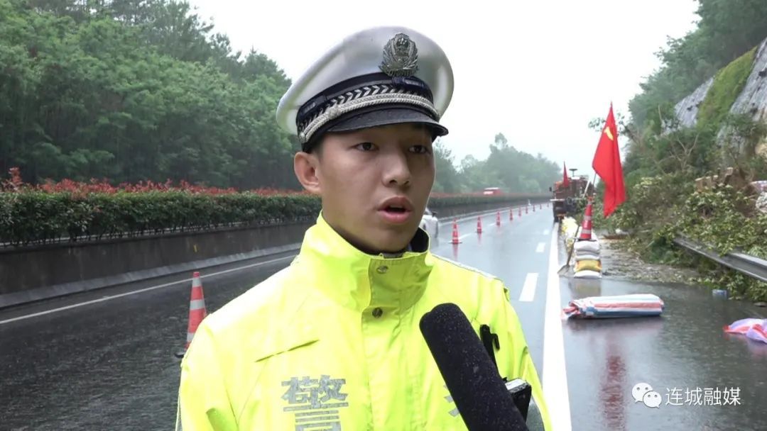 防灾减灾 | 连城：连续降雨致边坡塌方 高速交警联合多部门紧急处置