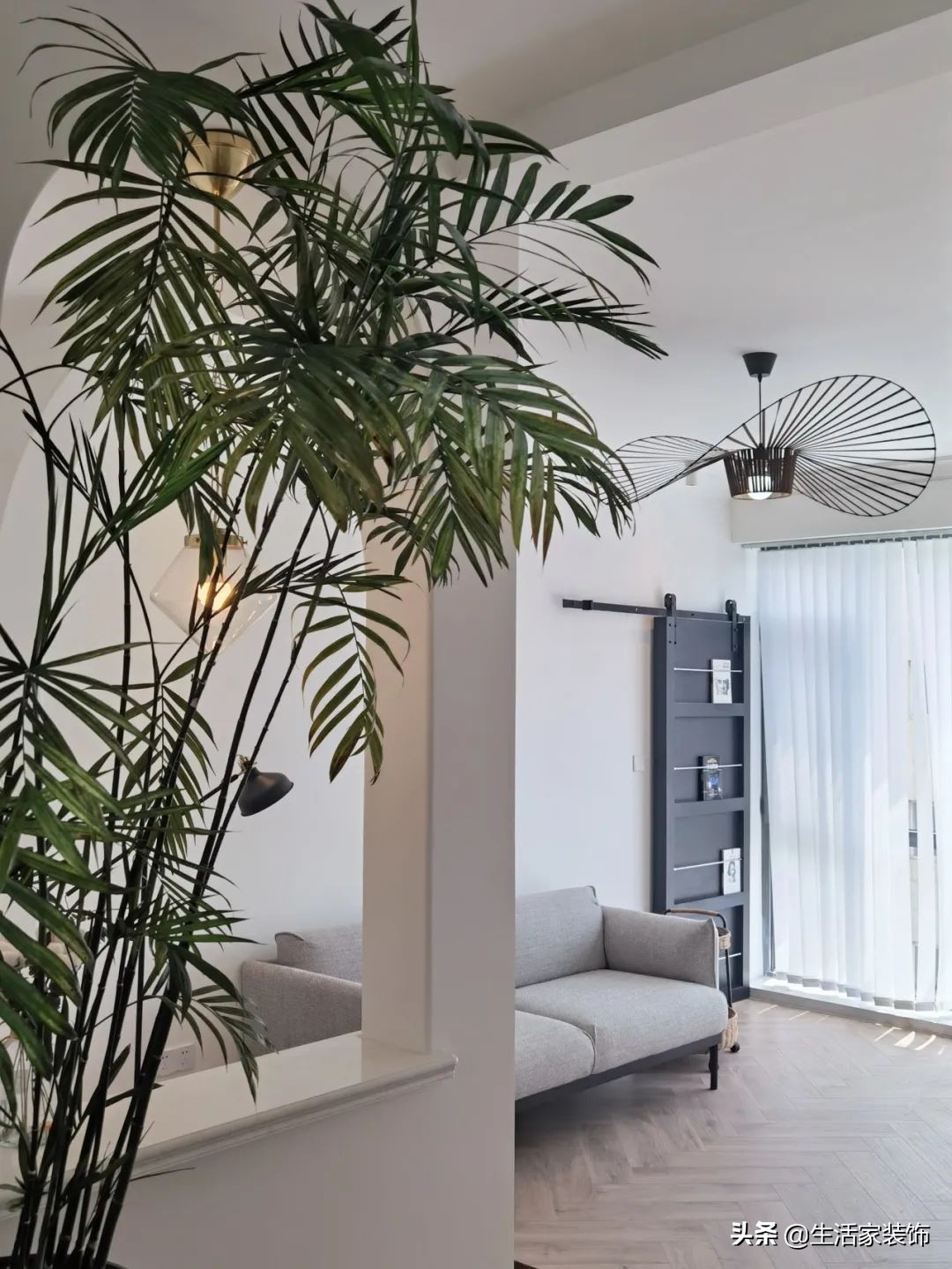 98㎡老房焕新，直接变成ins风的网红打卡点，她家这样装修太绝了