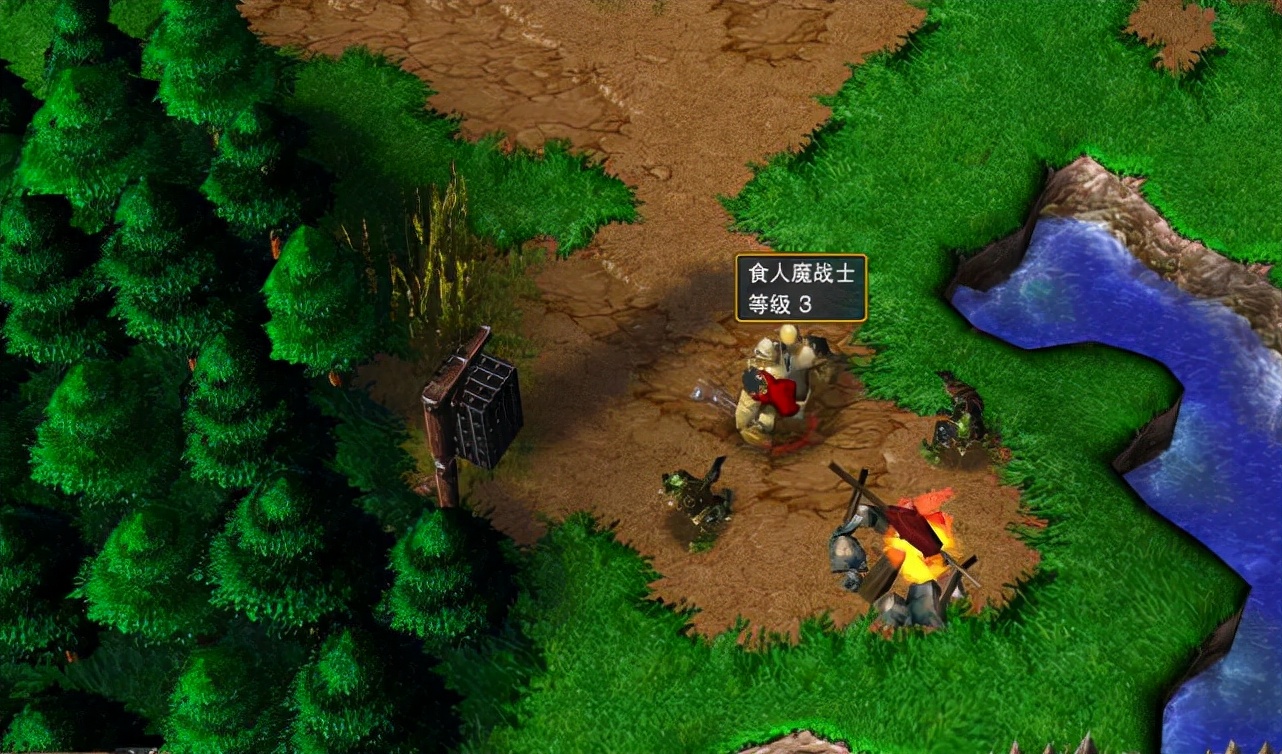 魔兽争霸3：剑圣在最后避难所（LR）上，打宝和速练黑胖子技巧