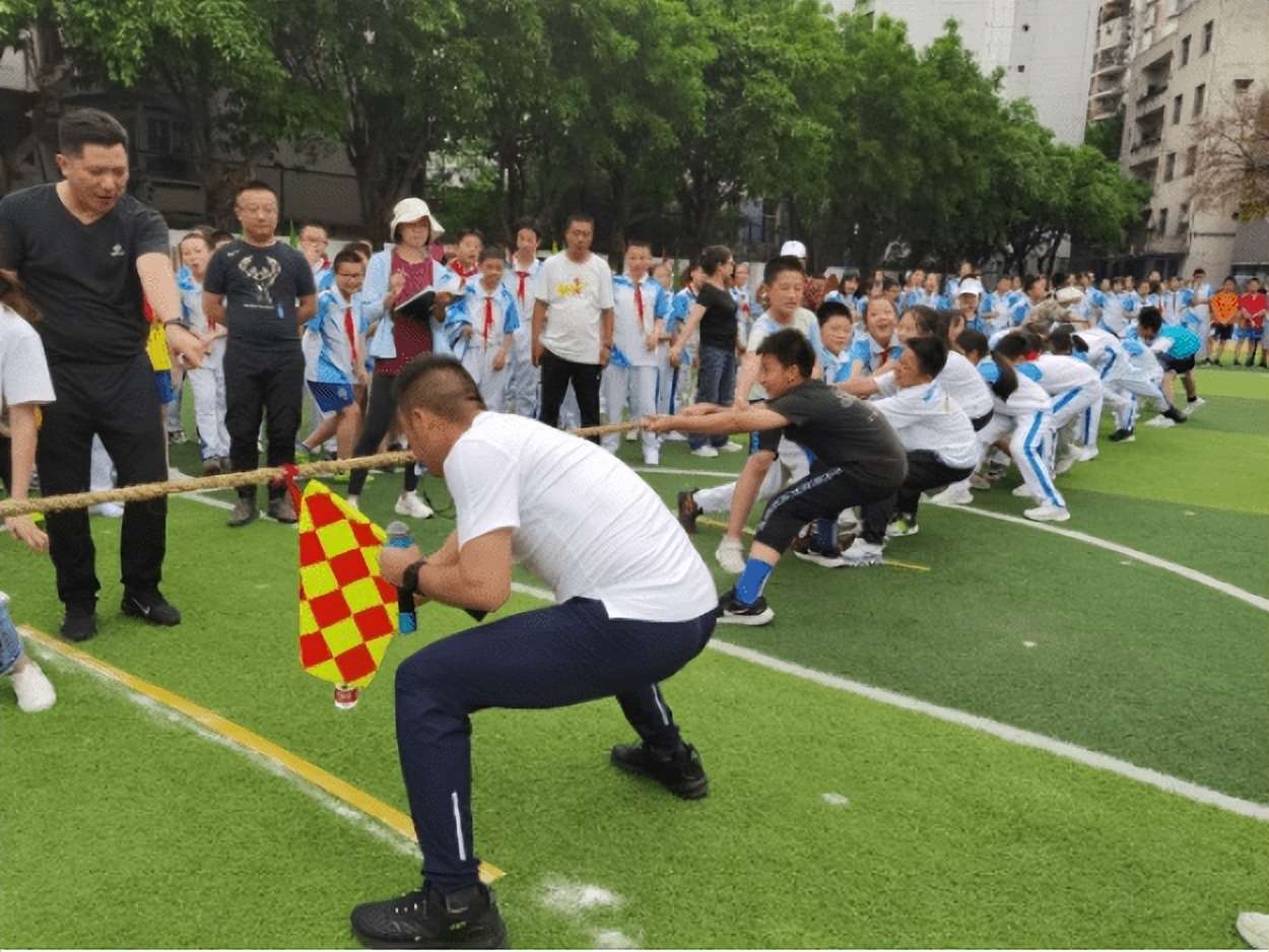 重庆市江北区鲤鱼池小学田径运动会启幕(图12)