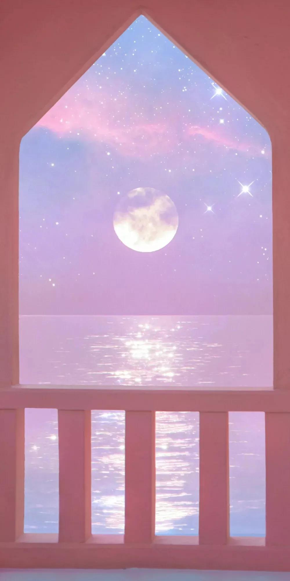 你是我的星辰大海～星空,月亮系列壁纸,背景图