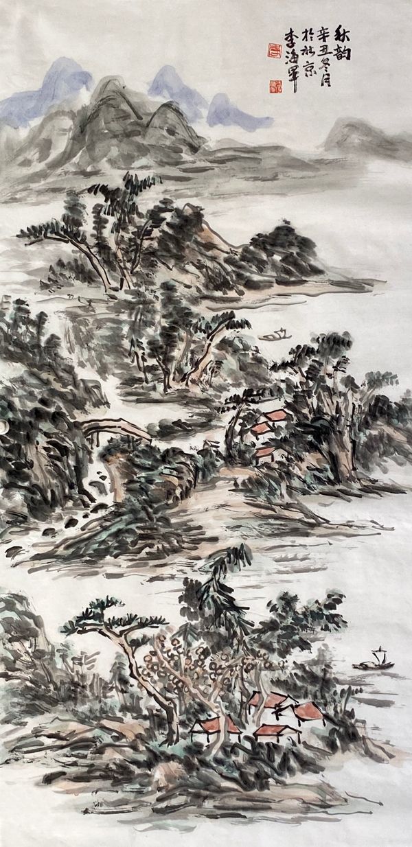 墨缘·著名画家李海军山水作品欣赏