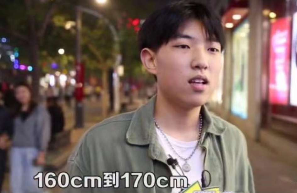 大学“理想女友”身高排名，女神标准不增反降，男生说出内心想法