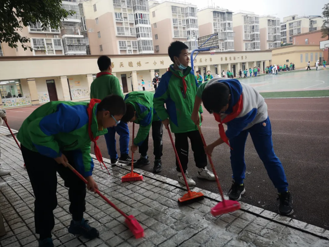 大雪节气“寒”，劳动助力“热”——九江小学劳动课程系列活动