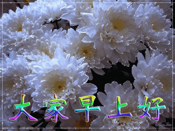 漂亮的早上好图片 早上好动态图片祝福语 感恩的心开启美好的一天图片