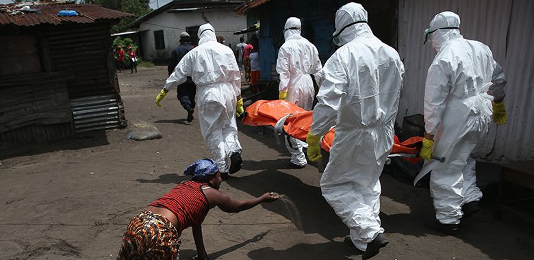 埃博拉病毒是一种十分罕见的病毒,在1976年苏丹和刚果的埃博拉河地区