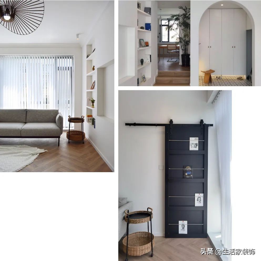 98㎡老房焕新，直接变成ins风的网红打卡点，她家这样装修太绝了