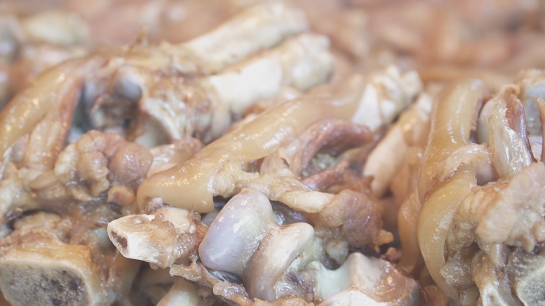 舌尖上的非遗:上蔡塔桥张鹏猪蹄 - 114货源网