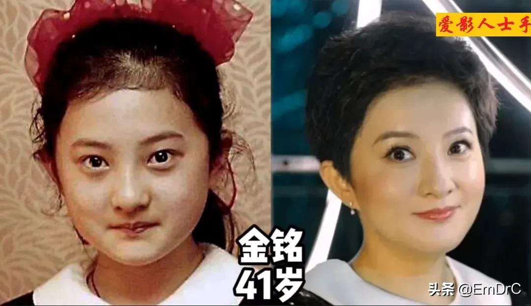 童星长大前后的对比差距很大