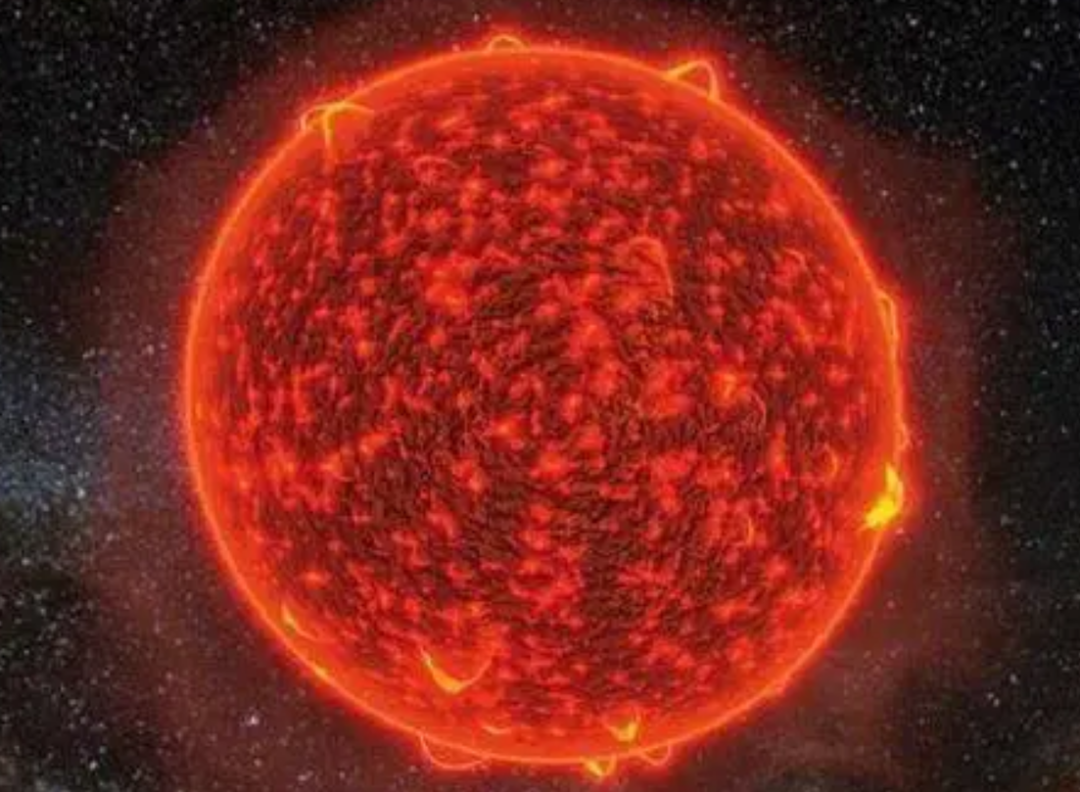 50亿年后的太阳图片