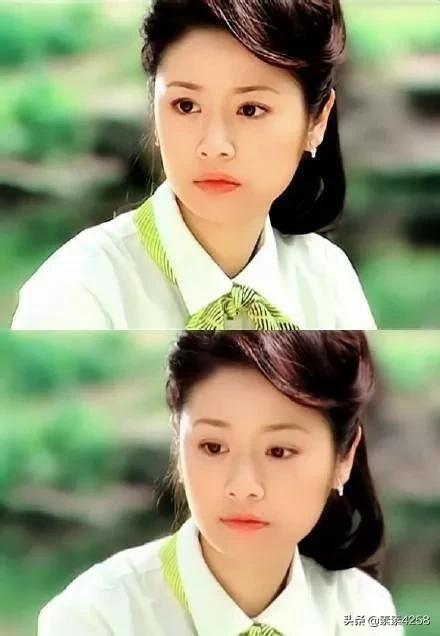 年轻时的林心如，灵气逼人，像画里走出来一样