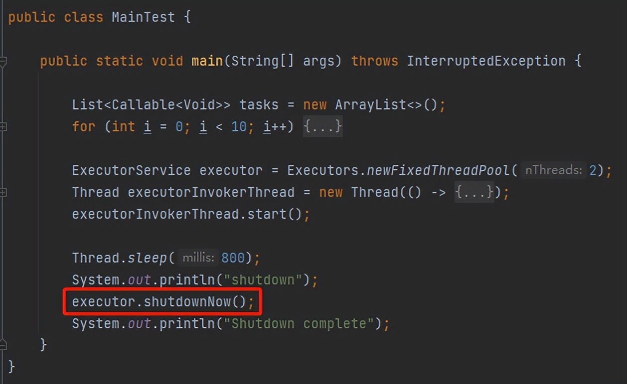 看起来是线程池的BUG，但是我认为是源码设计不合理