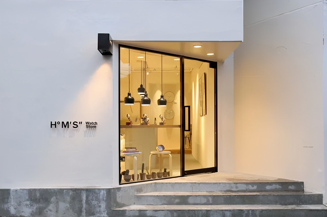 十七门头创意可爱风格的烘焙店面设计干净/时尚风格的店头设计