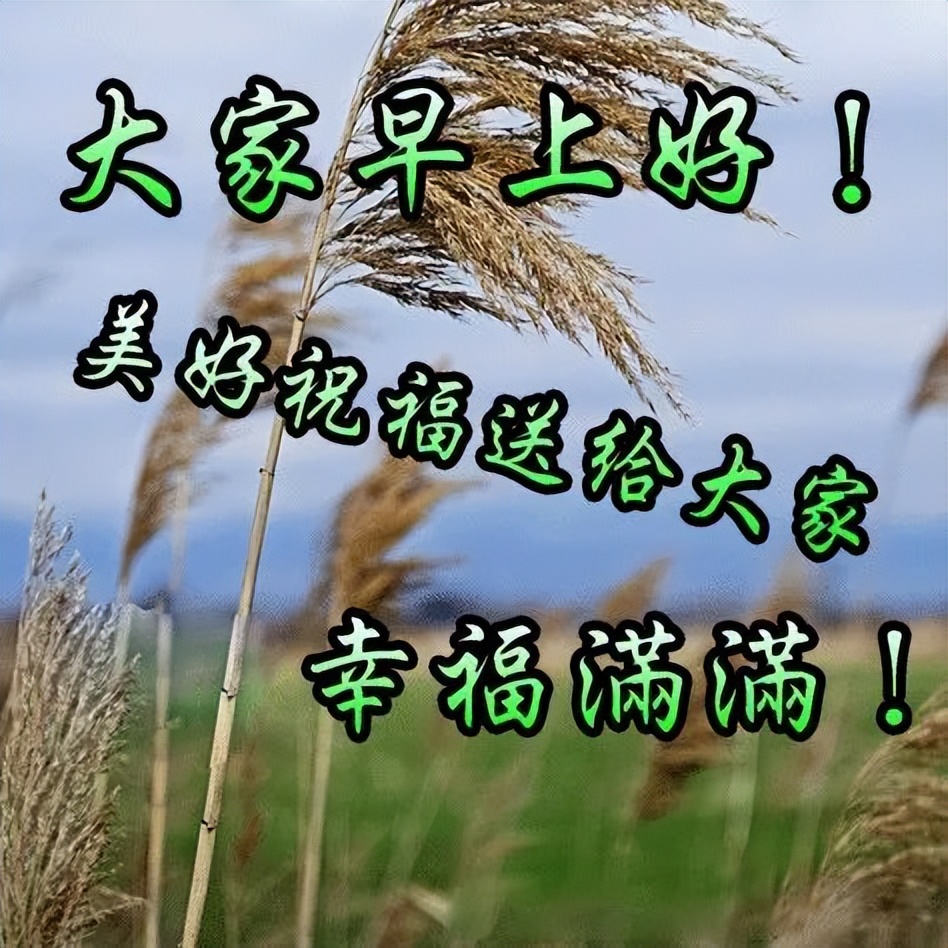 今日最新早上好动图表情包祝福图集 早安吉祥、心想事成、万事如意图片