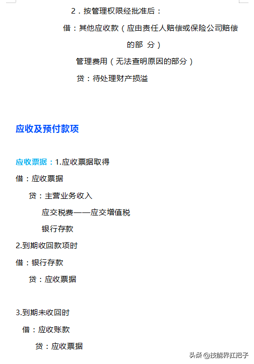 会计分录记不住怎么办？32页会计分录大全，专治记不住