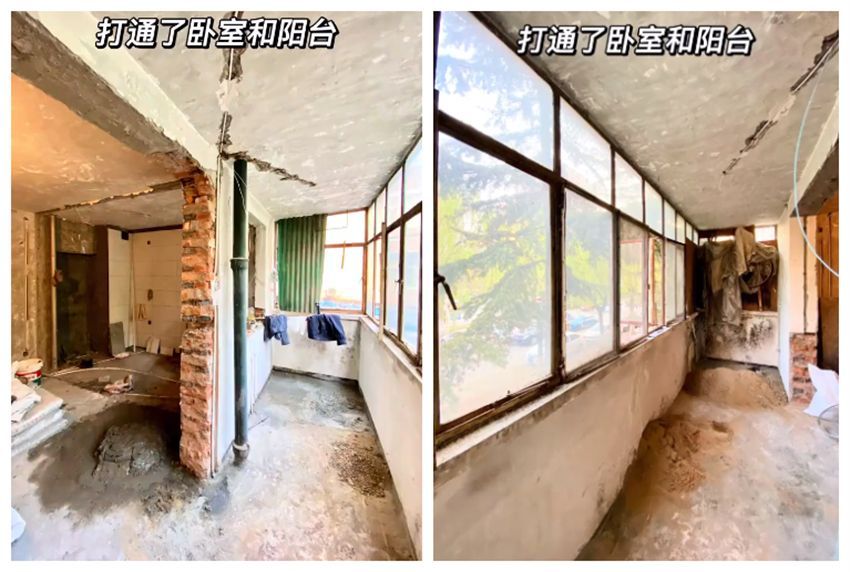 姑娘买下北京52㎡老破小，为省钱自己改造成温馨居室，住着超舒服