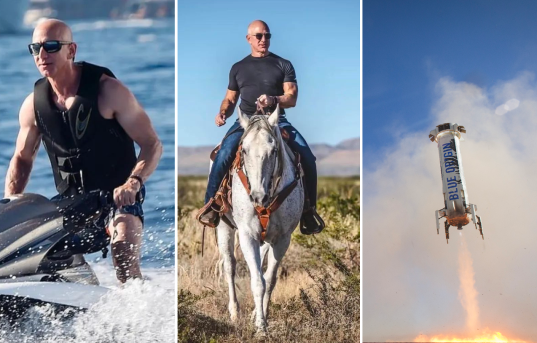 马斯克冷白皮大肚腩辣眼睛！嘲比尔盖茨身材不好的他，原来是垫底